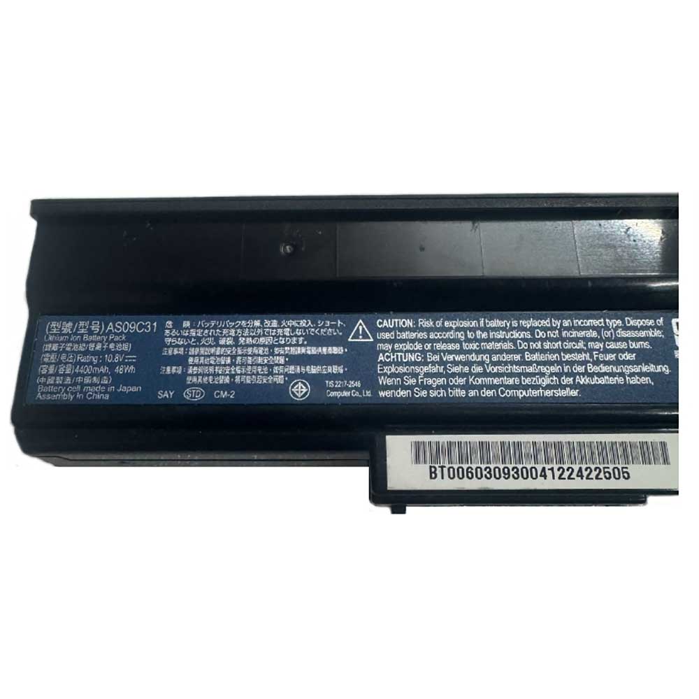 AS09C31 Batterie ordinateur portable