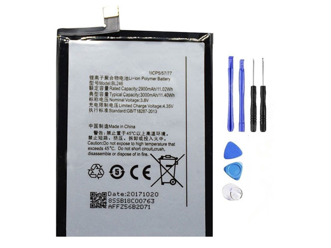 B 2900MAH/11.02Wh 3.8V/4.35V batterie