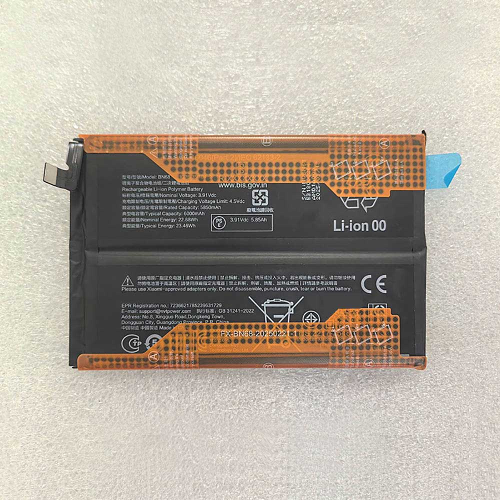 BN68 Batterie ordinateur portable