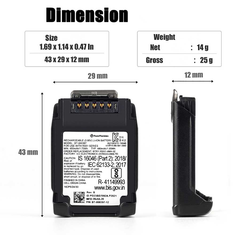 BT-000397 Batterie ordinateur portable