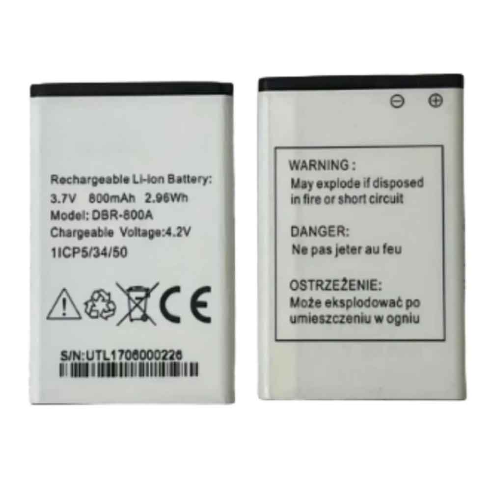 B 800mAh 3.7V batterie