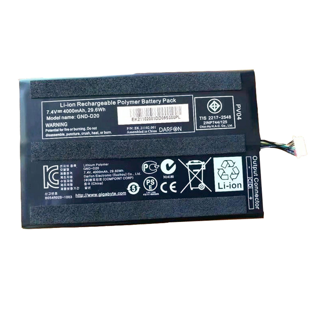 GND-D20 Batterie ordinateur portable