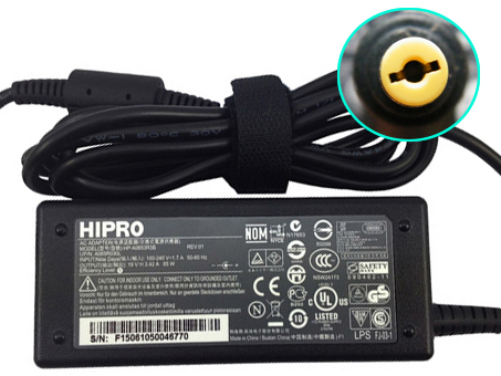 PA-1650-69 100-240V  50-60Hz (for worldwide 

use) 19V  3.42A, 65W  adapter
