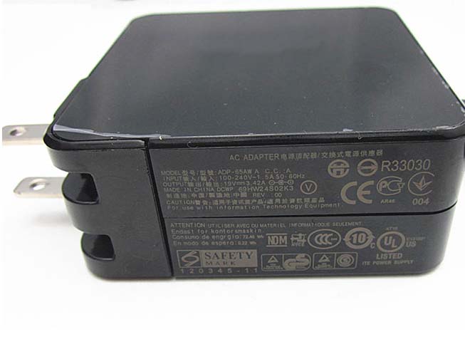 PA-1650-78 100 - 240V 1.5A 50-60Hz 19V 3.42A 65W batterie