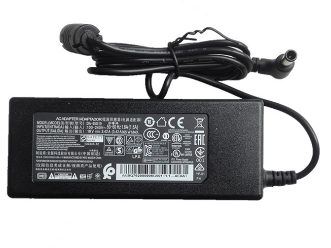 PSAB-L101A 100-240V 50-60Hz (for worldwide use) 19V 3.42A 65W  adapter