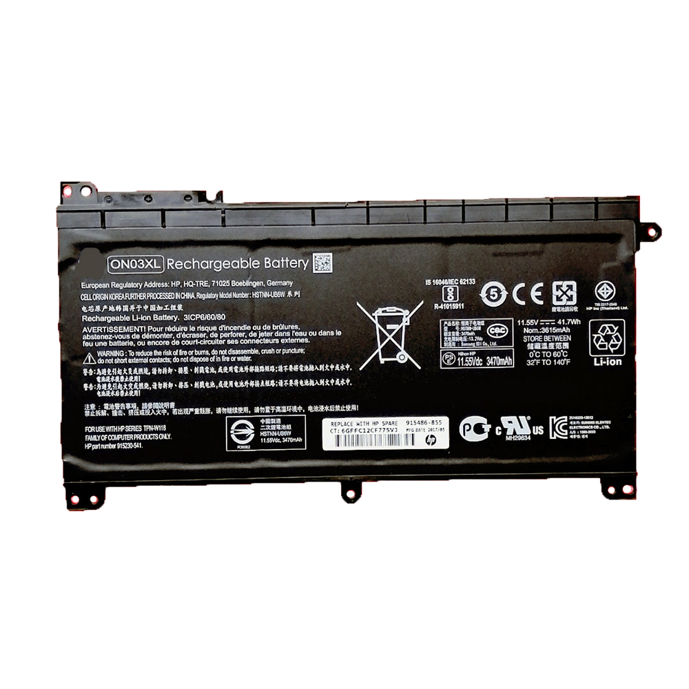 HSTNN-UB6W 3470mAh/41.7WH 11.55V batterie