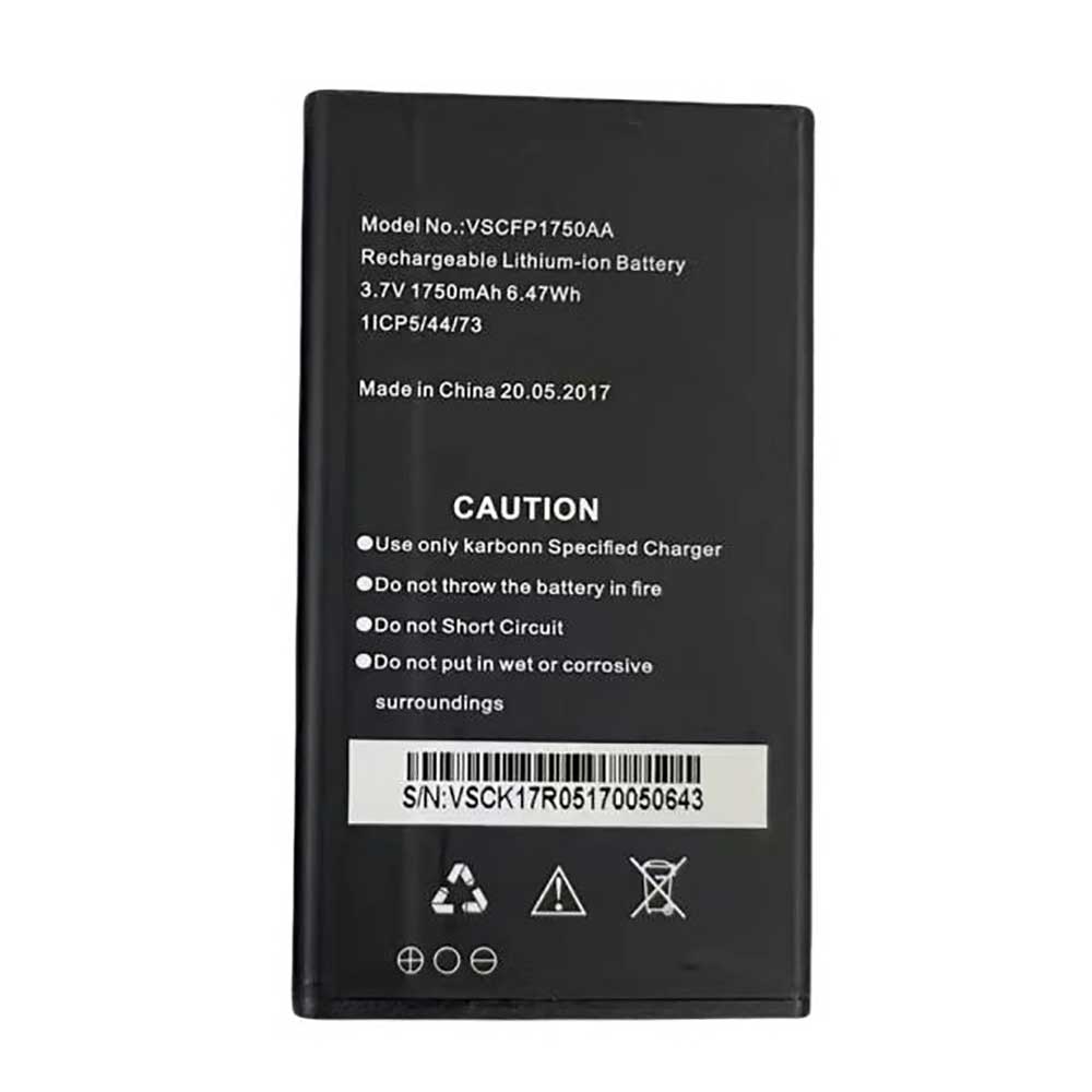 R 1750mAh 3.7V batterie